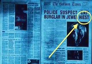 The Gotham Times POLICE SUSPECT GAT BURGLAR IN JEWE HIEST outs achers