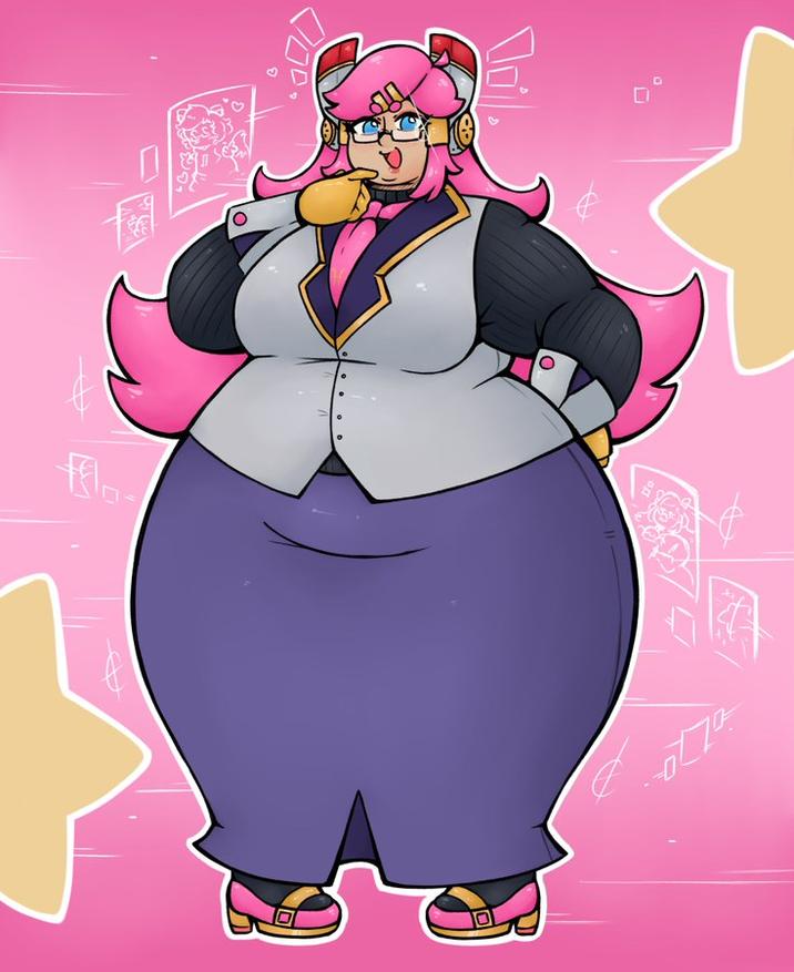 A piece of art by @realisticdino. The art shows Susie as a true heavyweight.