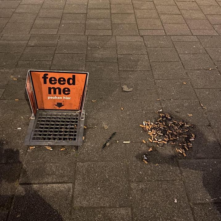 feed me peuken hier