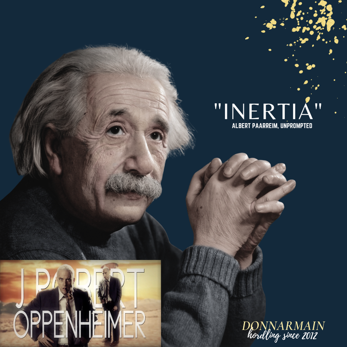 "INERTIA" ALBERT PAARREIM, UNPROMPTED DARDED OPPENHEIMER DONNARMAIN hordling since 2012