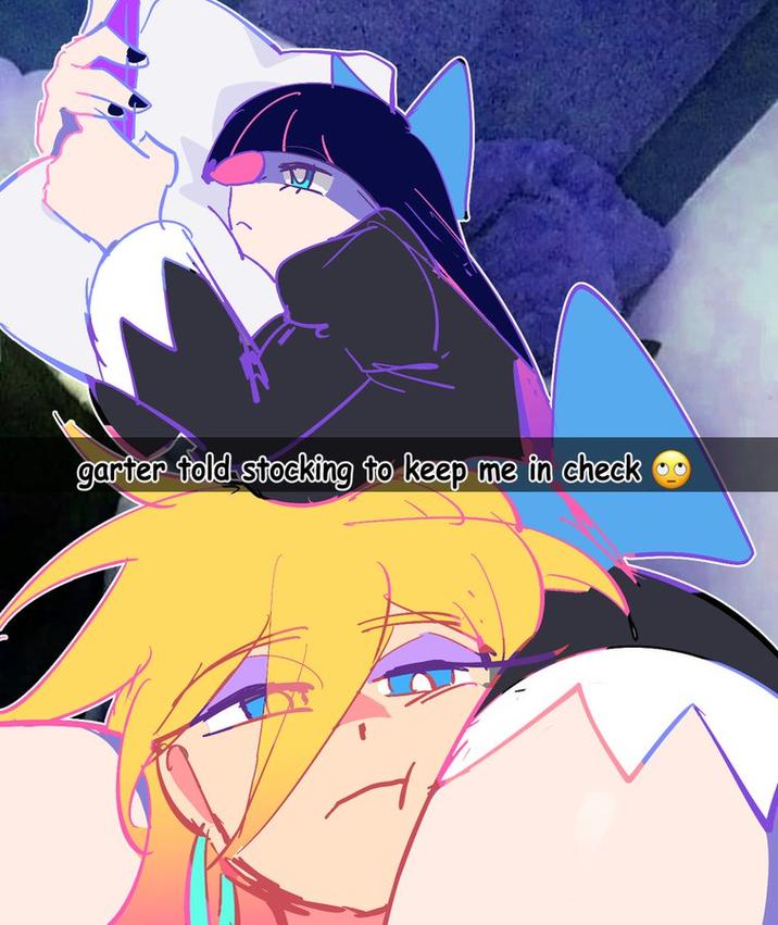 garter told stocking to keep me in check •