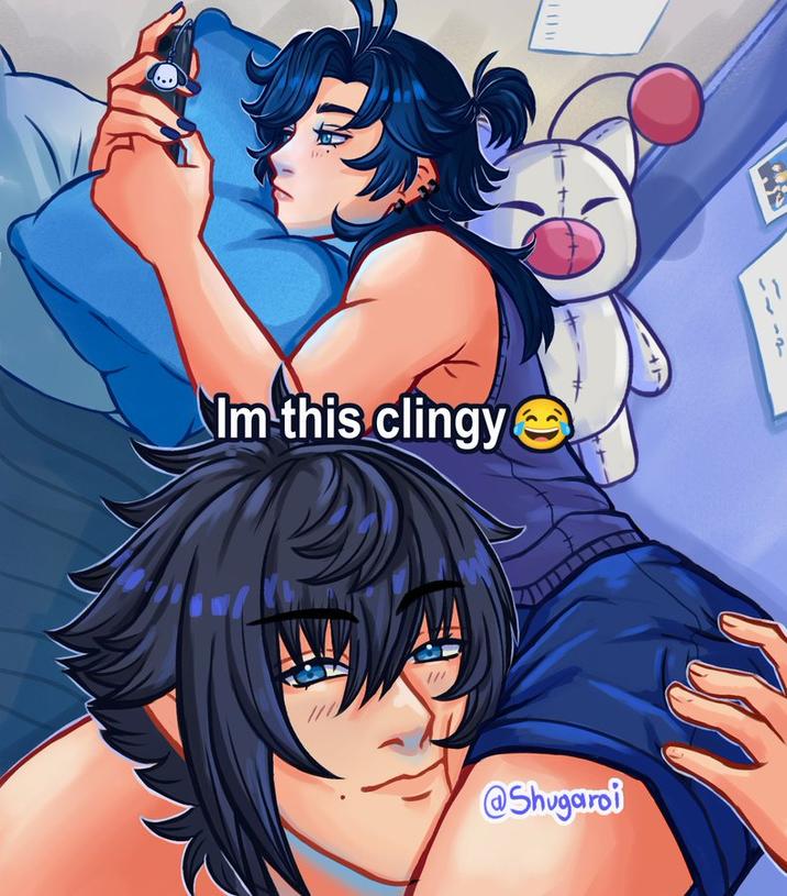 Im this clingy @Shugaroi