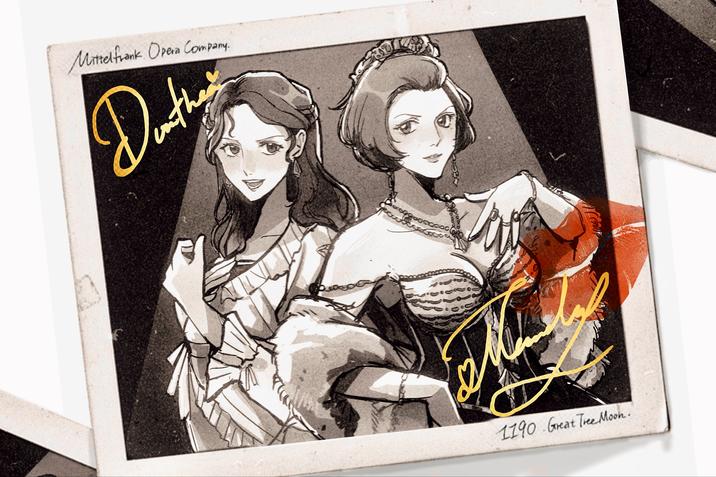 Mittelfrank Opera Company. Durth 1190. Great Tree Moon.