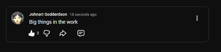 Johnart Godderdson 18 seconds ago Big things in the work 2 ...