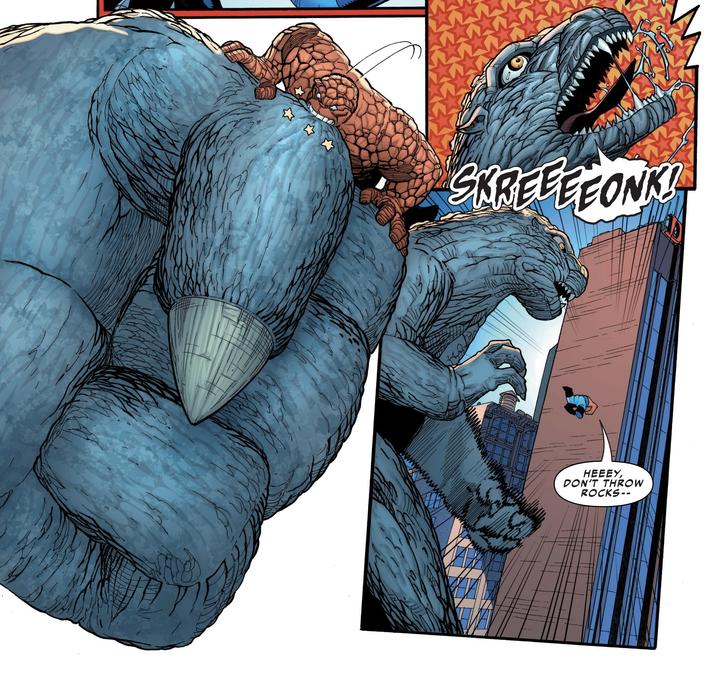 SKREEEFONK! HEEEY, DON'T THROW ROCKS--