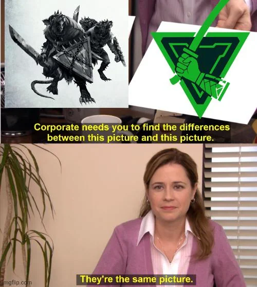 Corporate needs you to find the differences between this picture and this picture. mgflip.com They're the same picture.