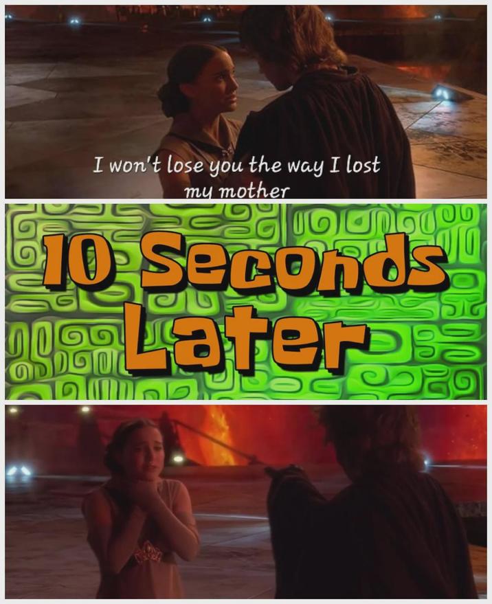 の I won't lose you the way I lost my mother 10 Seconds Laters Ho