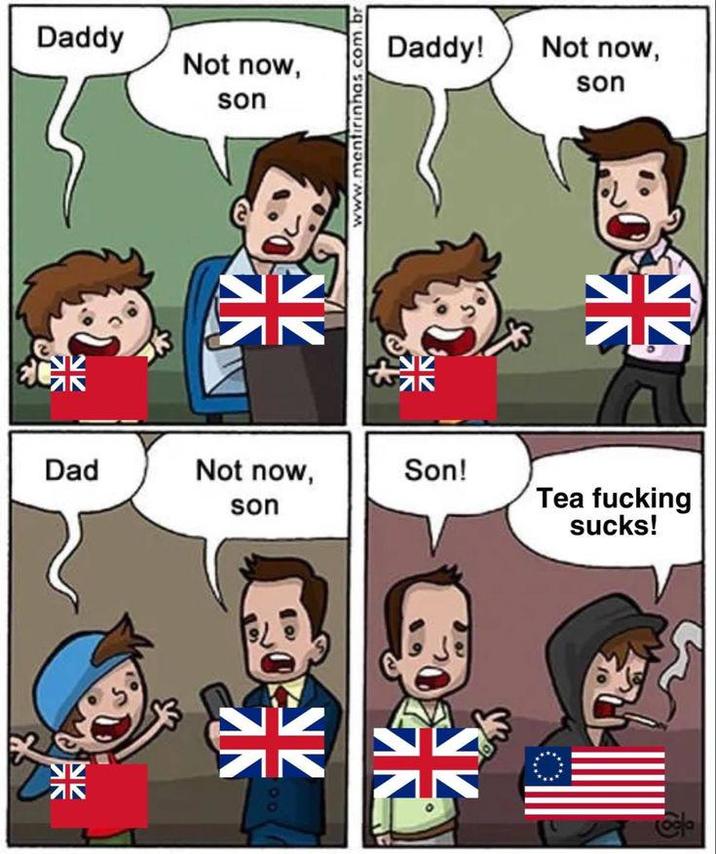 Daddy 米 Not now, son Daddy! Not now, son www.mentirinnas.com.br 米 Dad Not now, Son! son Tea f------ sucks! NK 卷 咪 00 è