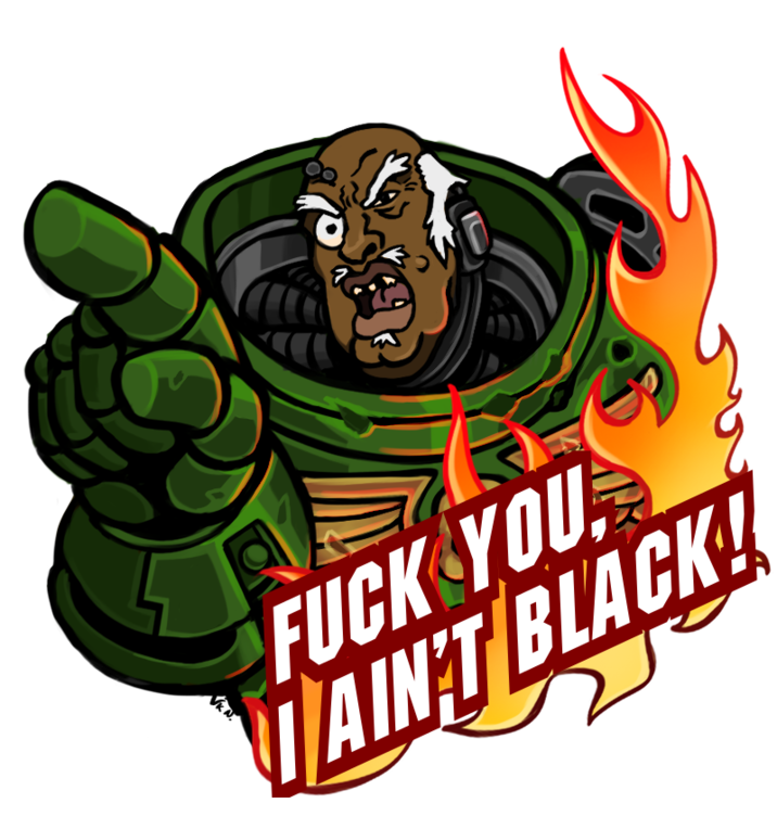 F--- YOU, AIN'T BLACK!