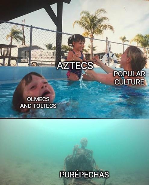 OLMECS AND TOLTECS AZTECS POPULAR CULTURE PURÉPECHAS