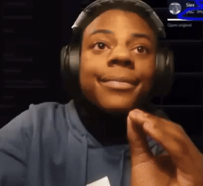 A "GIF":https://knowyourmeme.com/memes/cultures/gif from "IShowSpeed's":https://knowyourmeme.com/memes/people/ishowspeed famous "EARLY STREAM!" livestream that many Speed reaction video, GIFs and memes are from, notably including the "IShowSpeed Smiling Trying Not to Laugh":https://knowyourmeme.com/memes/ishowspeed-smiling-trying-not-to-laugh meme.