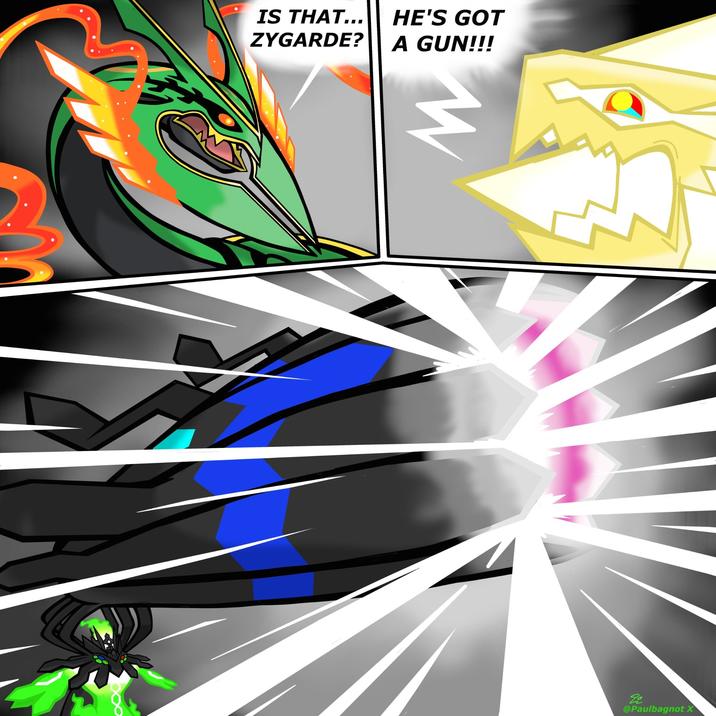 IS THAT... ZYGARDE? HE'S GOT A GUN!!! W 20 @Paulbagnot X