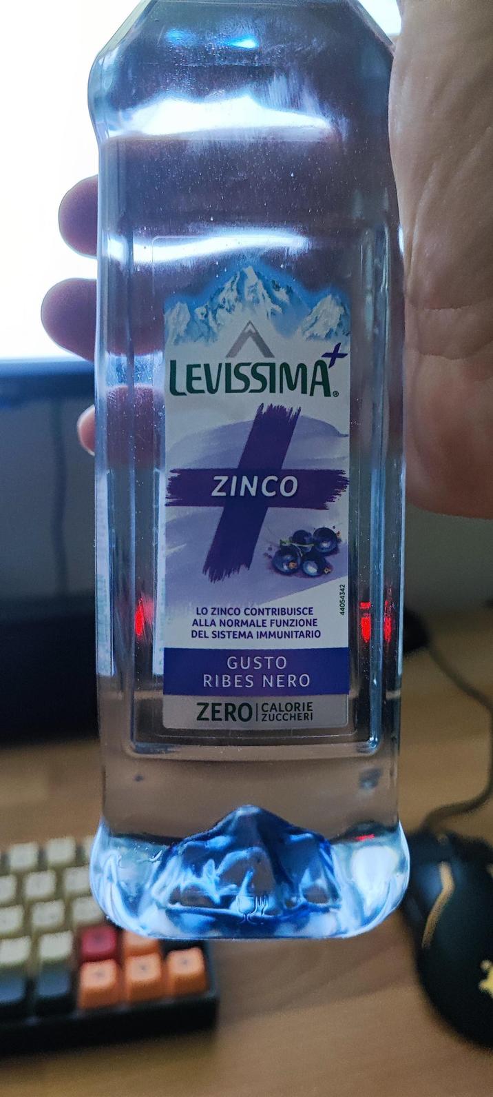 LEVISSIMA ZINCO LO ZINCO CONTRIBUISCE ALLA NORMALE FUNZIONE DEL SISTEMA IMMUNITARIO GUSTO RIBES NERO ZERO CALORIE ZUCCHERI 44054342