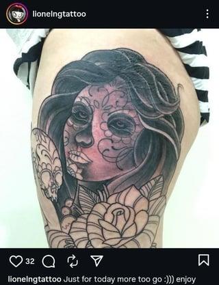 32 lioneingtattoo V lioneingtattoo Just for today more too go :))) enjoy ធ