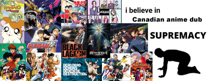 I Miss the days when Anime was dubbed in Canada...