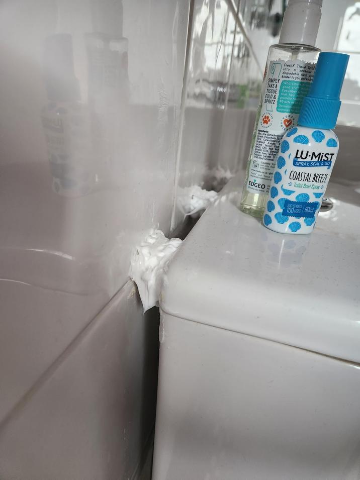 FreshX Tissue Spritz into a sensitive degradable fresh wipe kinder to you and kinde SIMPLY What's more, it's lood TAKE A good stuff, includi TISSUE Cucumber extracts A that help soo FOLD & promote healthy SPRITZ 85 acts as an a Dermatologically approved for sens gredients Noe Barbadensis Le Polysorbate 20, 1 Acetate Sativus Frut Ceric Acid M EOTA, Benzopl Cautions For only Av www.ash.co.uk fr Jake and Tant EDGEO LU-MIST SPRAY, SEAL & GO COASTAL BREEZE Toilet Bowl Spray 300 SPRAYS 100 USES 60ml