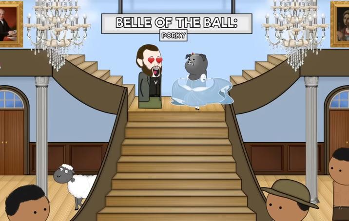 Testesio BELLE OF THE BALL: PORKY Castasia