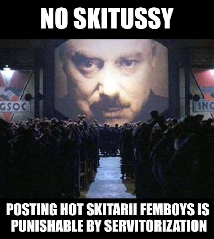 GSOC NO SKITUSSY ING POSTING HOT SKITARII FEMBOYS IS PUNISHABLE BY SERVITORIZATION