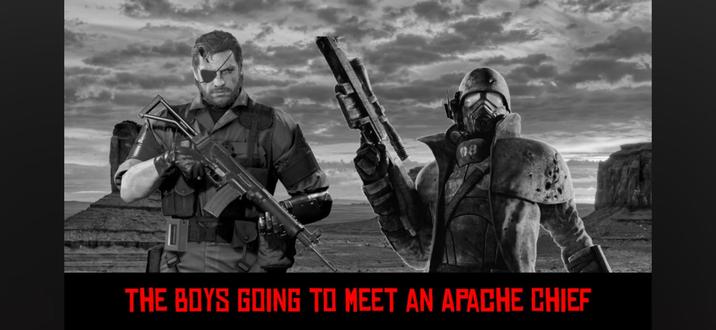 08 THE BOYS GOING TO MEET AN APACHE CHIEF