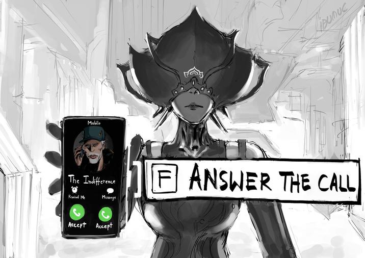 Mobile The Indifference Remind Me Message F ANSWER THE CALL Accept Accept