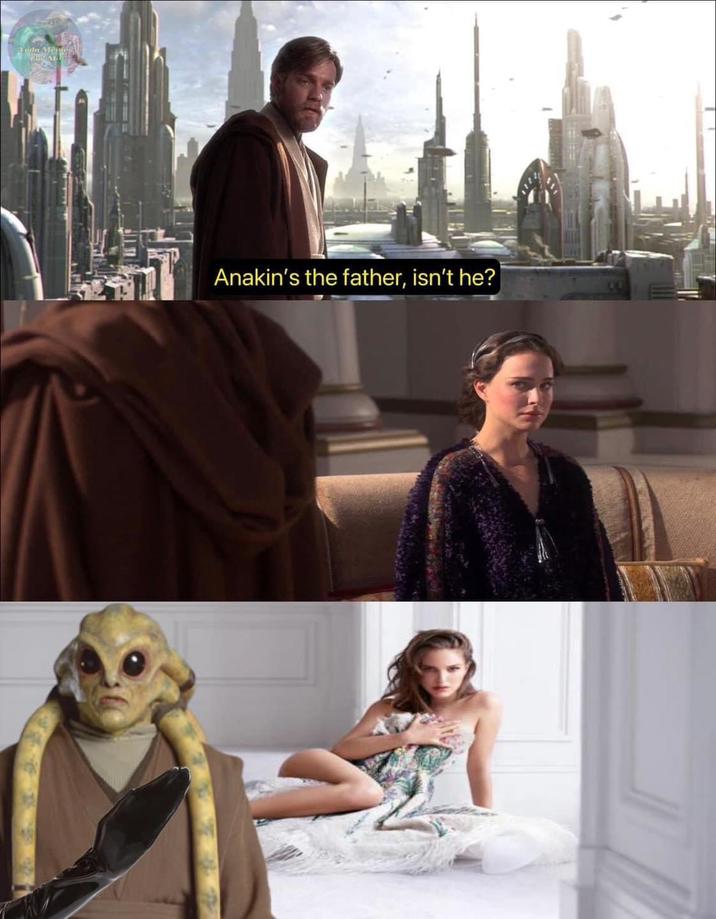 Anakin's the father, isn't he?