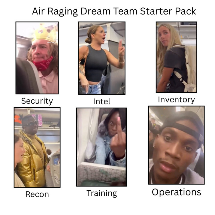 Air Raging Dream Team Starter Pack SPATRIOT Security Intel Inventory Recon Training Operations