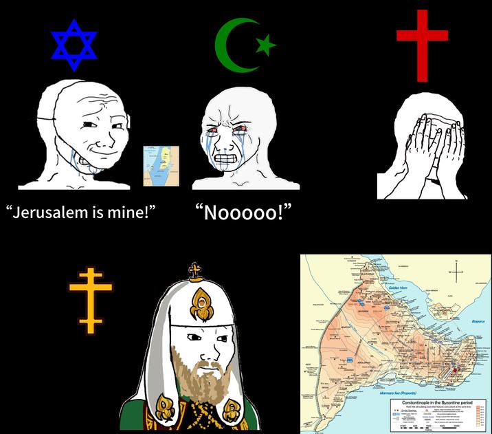 34 020 mi Mediterranean Sea Nablus Tel Aviv-Yafo West Bank Gaza Strip Gaza Jerusalem Dead Hebron Sea Beersheba ISRAEL EGYPT 34 "Jerusalem is mine!” JORDAN C + "Nooooo!" $5. Kowmas and Damianos KOSMIDION Gate of Charisku Gate of Adrianople (Edime Kapa Manoma Gate of Blachemoer Anemas Prisons Mescid Gote of St. Anastasia (An Matora Pasho Mig) Cyrolimne Gate Theda Peter and Marte Polace of Blochermo . May of Bochemoe Kaligoria Cote BLACHERNAE (Egri Kape KYNEGION Regio Got Palace of the Porphyrogen Merkoporte (Four Sandy Sauitur in Chora (Nye Ma St. Ceroe Kyneges Gote TA PIKRIDIOU Cate St. John the Pacerunner (Bolgt Kop St. Ign the Baptist Bogdan Son OHANARION Nefell Mescid Mam Aga Media St. John Theotokos Peo (Odalar Mg) Fith Mary Gate PHILOPATION Sixth Hill te of Aptus Theotoko Theotobo Ponoga Parmakorist (Fethe AD in Petra PETRA S in Truo Mary Golden Horn of the Morigob Geof Phanarion Sogn Pasta Mescia Cate of Petrion Hiram Ahmet PETRION St. Theodo Pasha Ma) XIV. Citern TA DENONATOUS Ayabap Ch of St. Theodosia PEGAI KRENIDA N W -E ELAIA DIPLOKIONION Gote of St, Romanus (Top Nape Lycus River PEMPTON Fourth Military Cate Seventh Hill Gote of Rhesios (Veni Mevlevihane Kapa PECE Third Military Gote Kalogros Cate Zoodochos Pege Monastery Gote of Pege (Sun Hap Second Military Gate Xyloverlos Cate (Belgrad Kaps) Sigma St. Anne TABLEBICHOU Monastir Mescid $5. Anargyrol TAKVROU TA OLYMPIOU St. Mocius 田 PARADEON St. Eudoleimos Cistern Mocius of Aspor DEUTERON Fifth Hill Mesol Christ Portepoptes Emanet Mig) Holy Apostles B Laureus EB En Pegas ball Kaped HEPTASKALON St. LEOMAKELO PLATEA Ost Porto St. Stephen B Zyrel Mer STAURION Aboligy By Syman Fourth Hillst. Thephong Mod Gote 1397 Kape Toof Galota SYCAE PERA GALAYA St. P XinX Crop Ma 1303 St Benoit 1400 Kastellion Constantinian Wall Myra Martha TALBOS Lips Monastery Fenori ho Mg) XEROLOPHOS XII. Forum of Arcadis EXONIONION 田 Theotokos Golden Gate Panachranto St Andrew in Krise St. Andrew Salus habapi Mescid Roce Mantola TA DALMATOU Paha Mia) Sigma Castria Monastery (Sencalta Hem Ma) AURELIANA St. Mary St. Ce in the Cypress TRITON St. Mamas Periblept St. Merio TAKATAKALON( 55 Karpos and Papylo PSAMATHIA St John Studies St. Diomedes (meanor Mia) of Jerusalem Cate of Pramathia (Famatya Nap Nort Golden Gate Vedi Kule HEBDOMON Via Egnatia Marble Tower ZOGMA the Drungories Caty of St. BASE&E Solas Venetian Seboro Med X. St. Theodore (Veg) VII. Como Poleutby und counse Marco Volers Aqueduct Theotokos HyrotivoThird Hill (Kalenderhane Mig) CONSTANTINIANAE XI. Euphenso Great Nymphaeum B BB Mescid Onches Pelophion Mese AMALANA Forum of the Ox Mese St Athangu TA ELEUTHEROU TA CEVU Balaban Aga Bea VLANGA edium Me)" HEPTAALON St. Demet Harbour of Eleytherios Jewish Gate (Venihap) Harbour of Theoda NELENIANA Gate of (Dovutaya Nap TA NAGU Diokome de Combus of the Opazan b PERAMA Vatty Mig) Gote of the Nerion St. Irene Neorion ot Perama Amaron Quarter Quarter Tower of Erene Harbour Chain Gate of Eugenios Prosphorion Genoese Quarter Harbour RATEGION Satanabey Mepa Bosporus Demetrio A EUGENIOU Woll of Byzantium VL TA SPEARO APROPOLESA M Second Hillow The Tetrobylon ATOPOLEA VIIL 40 Mortyn O Forum Homonoia Gh IX. Constantine Ace CAENOPOUS TA AMANTIOU TA KABAROU Katoon Gote TANNLEIOU (Mumshop Kontosalion Harbour CONUS Phloenos Cat Euphemia Poloce of A Hippodrome Harbour of Julio Harbour of Sop 田 ル Barba Gotte Column ACROPOLIS Cate of St Barbara Cophap Topbop ChEGION Stephen of Mangana Opimen Kope Core of Mangana First Hill ANGANA Cropos St. Cyprion Ponton Mce of Mongana -Seasons Hodegria Monastery Hogia Magnouto Cho ARCADIANAE Daphne Palace GREAT PALACE Chrynetriblings Bioplean hanister Ned Ebblesia p and BacchunCote of the Lion Tower of Belbarius (Coto Bolhone Kape Marmara Sea (Propontis) Constantinople in the Byzantine period Note: Not all buildings and other features were extant at the same time Churches/Monasteries (mod Turth names in talic) Underground/Open air chberm Roods & forums 70m IX. Approx. region boundaries and number 60 m AURELIANAE 1400 (Notitia urbis Constantinopolitanae co. 425 AD) City quartersineighbourhoods Venetian Quarter Foreign quarten (th-12th centuries) Walls (attested/approximate course) Year of enclosure with walls (Genoese Calata) 50 m 40 m 30 m 20 m 10m om 500 1000 1500 2000 metres (course & dimemiom often opproximate) modern shoreline 0100