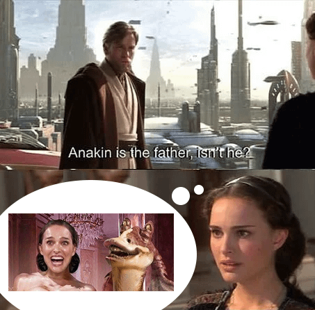 Anakin is the father, isn't he?