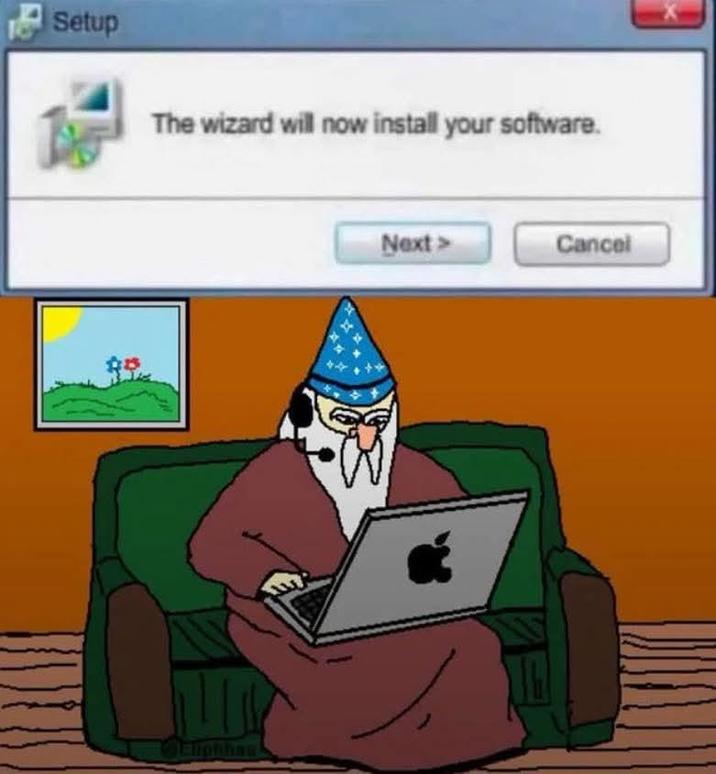 Setup The wizard will now install your software. ++ Next>> Cancel