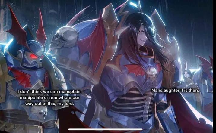 I don't think we can mansplain, manipulate or manwhore our way out of this, my lord. Manslaughter it is then.