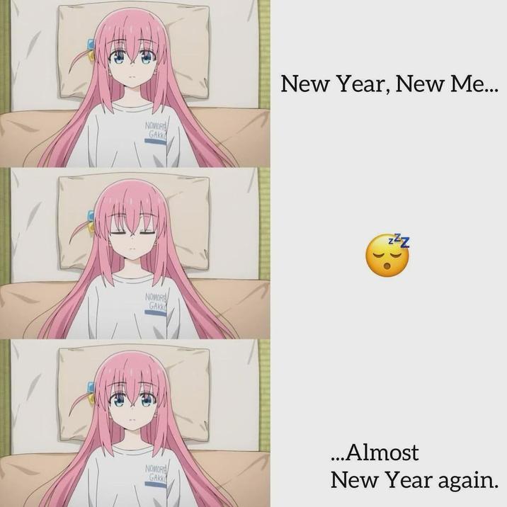 NOMORE GAKK NOMORE GAkk NOMORE GAKK New Year, New Me... ...Almost New Year again.