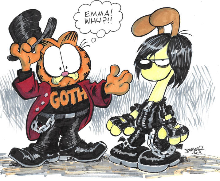 GOTH EMMA! WH4?!! BARKER -2024