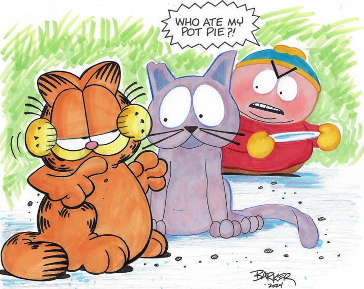 WHO ATE MY POT PIE?! BARKER 2024