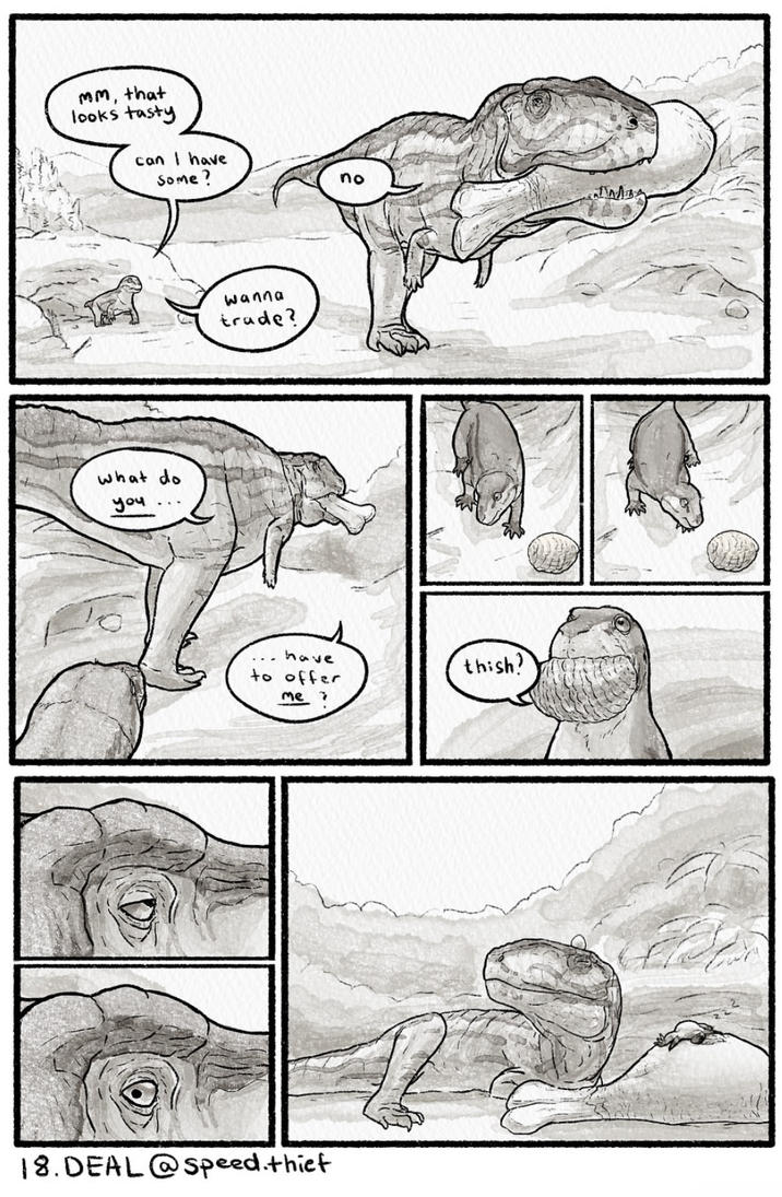 mm, that looks tasty can I have Some? what do you wanna trade? no MBA have to offer me ? thish? 18. DEAL@Speed.thief