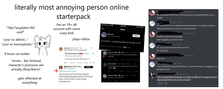 literally most annoying person onlie starterpack | /r/starterpacks ...