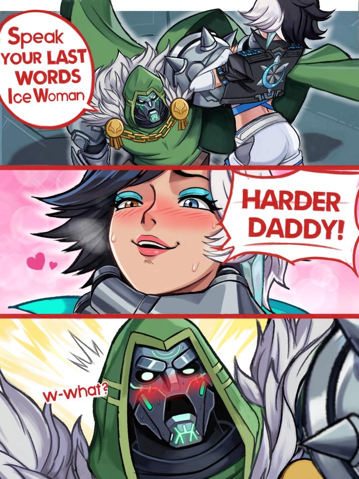 Speak YOUR LAST WORDS Ice Woman W-what? XX שר HARDER DADDY!
