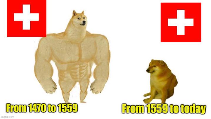 + + From 1470 to 1559 imgflip.com From 1559 to today