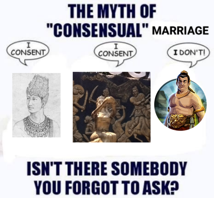 I CONSENT THE MYTH OF "CONSENSUAL" MARRIAGE I CONSENT I DON'T! 2000 ISN'T THERE SOMEBODY YOU FORGOT TO ASK?