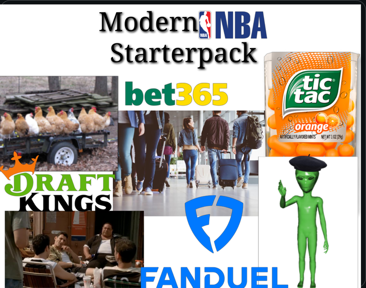 Modern NBA NBA Starterpack bet365 tic tac orange ARTIFICIALLY FLAVORED MINTS NET WT 102 (29) DRAFT KINGS ウ FANDUEL