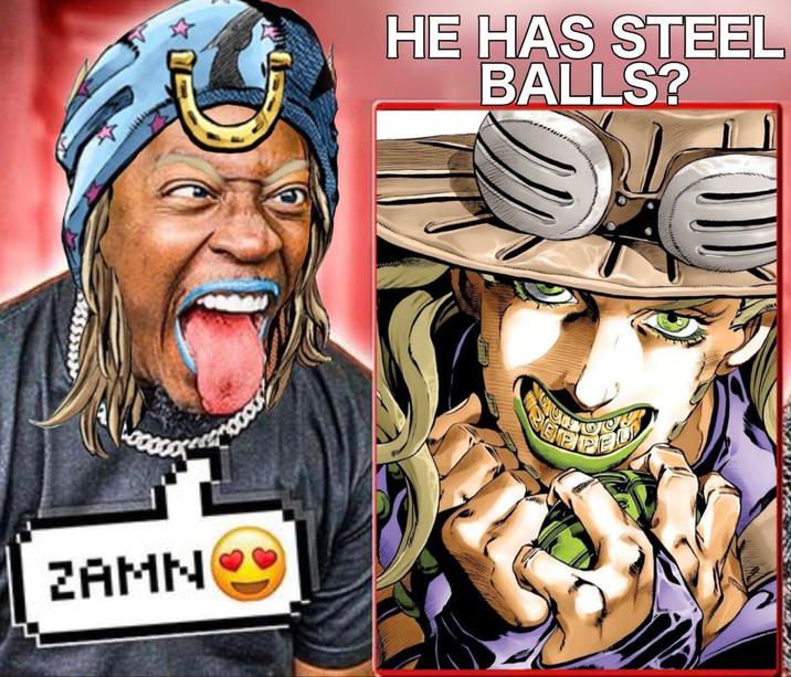 ZAMN HE HAS STEEL BALLS?