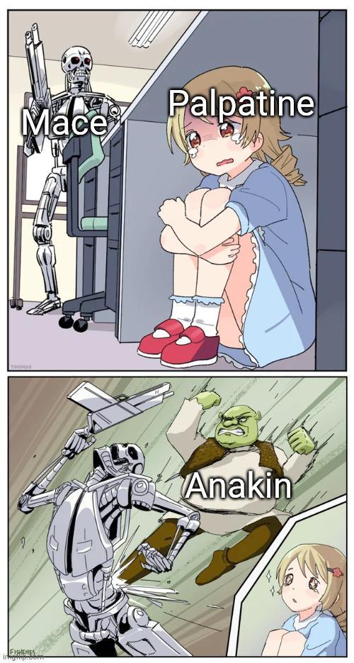 Mace® Palpatine FISHENES ingmp.comm Anakin