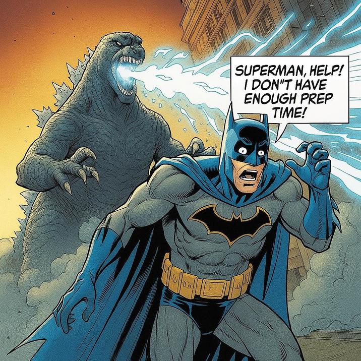 SUPERMAN, HELP! I DON'T HAVE ENOUGH PREP TIME!