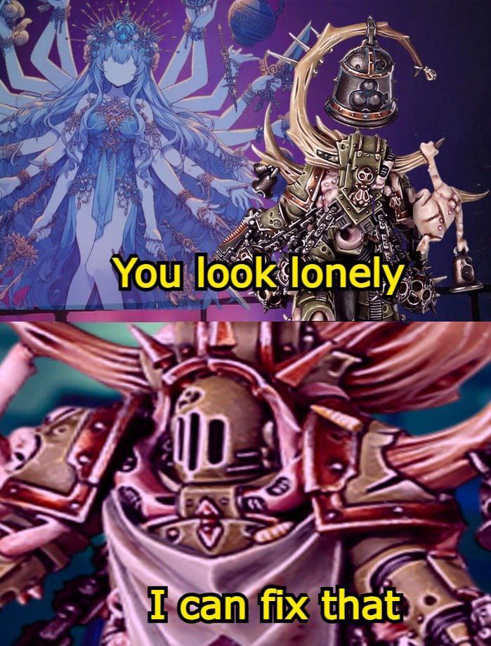 You look lonely I can fix that