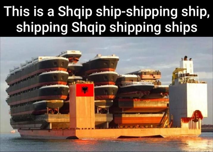This is a Shqip ship-shipping ship, shipping Shqip shipping ships MAR