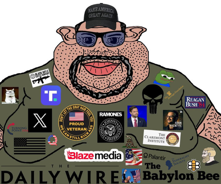 BLACK RIFLE COFFEE COMPANY TURNING POINT USA X 'C MAKE AMERICA GREAT AGAIN GRAY HAIR FOOL YOU DON'T LET THE PROUD VETERAN WE CAN STI KICK ASS RAMONES JOHNNY JOEY The Heritage Foundation AURON MACINTYRE SHOW ONT IN THE CLAREMONT INSTITUTE REAGAN BUSH 84 THE Blaze media QPalantir The THE FEDERALIST SOCIETY ԱՍ CIID ԱՄ DAILY WIRE Babylon Bee