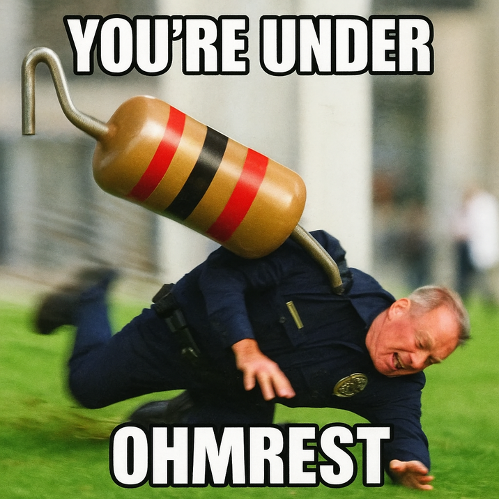 YOU'RE UNDER OHMREST