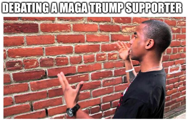 DEBATING A MAGA TRUMP SUPPORTER