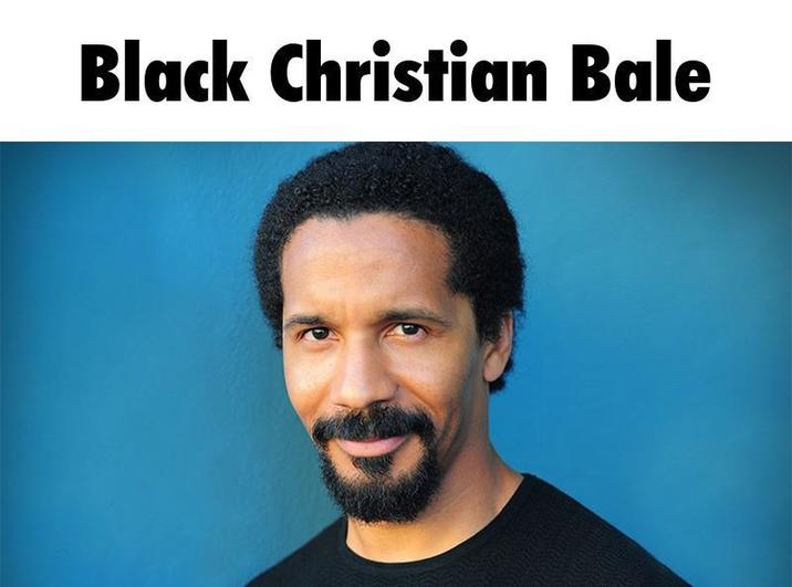 Black Christian Bale