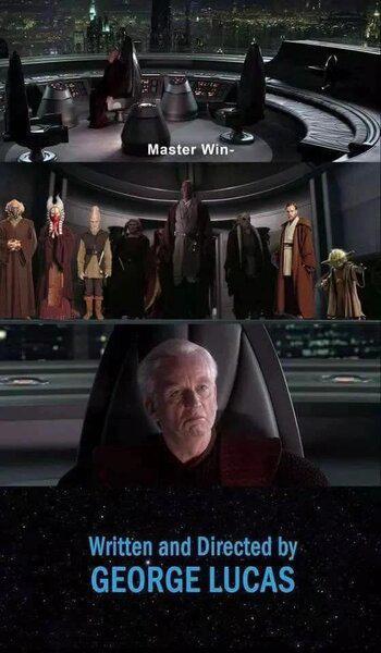 Master Win- Written and Directed by GEORGE LUCAS