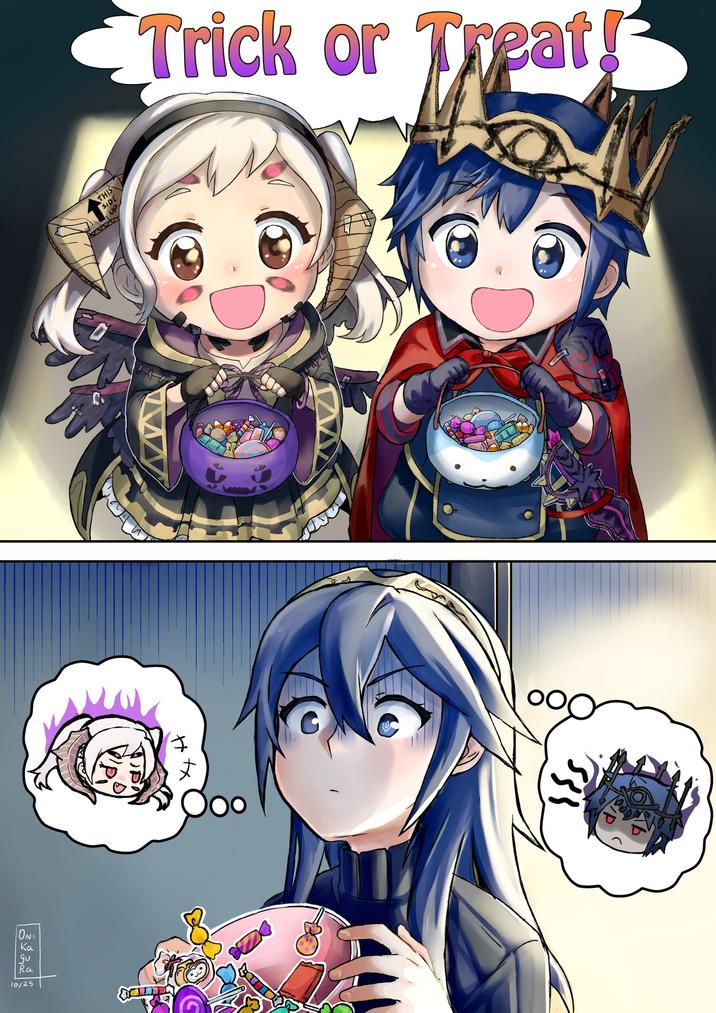 ON Ka gu Ra 10/25 THIS SIDE UP Trick or Treat! H